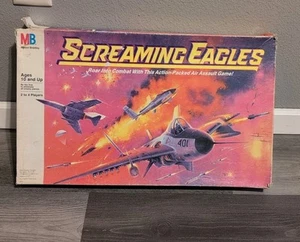 Milton Bradley Screaming Eagles Air Assault Board Game 100% Complete Vtg 1987 - Picture 1 of 13