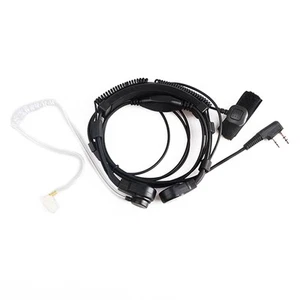 Adjustable Throat Mic Earpiece Headset For Baofeng UV5R 888S UV82 UV-B6 UV8D A - Photo 1/10