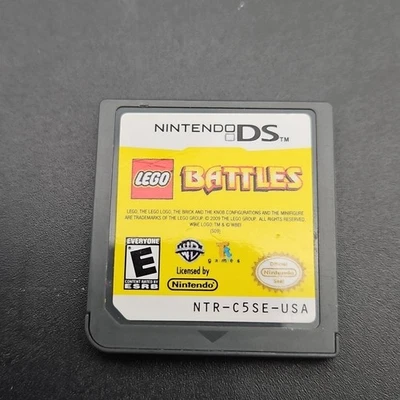 Lego Battles Nintendo DS 2009 Cartridge Video Game Castle Pirates Space Heroes - Image 1 of 2