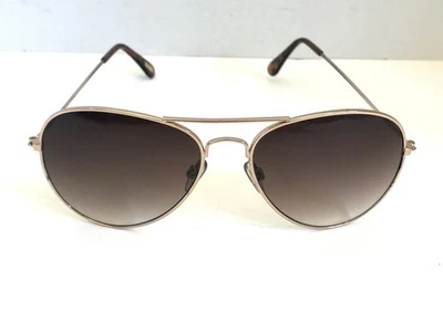 Gafas de sol J Crew Aviator para mujer marco metálico tono dorado talla única Foto 1 de 4