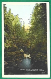 Catskill Mts NY Gnomes Pool Lower Kaaterskill Canyon Postcard - Bild 1 von 2