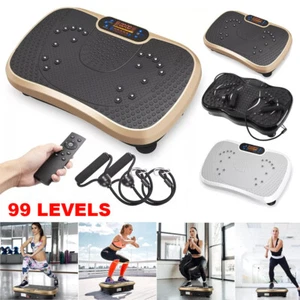 Power Vibration Plate Vibrating Machine Platform Exercise Body Shaker Massager - Picture 1 of 40