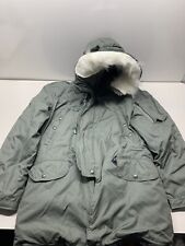 US Military Extreme Cold Weather Parka Hooded Jacket N-3B MIL-P-6279J X-Small