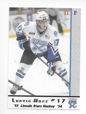 2013-14 Lincoln Stars (USHL) Series 2 Ludvig Hoff (Stavenger Oilers)