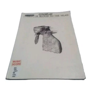 Coldplay A Rush Of Blood To The Head Sheet Music Vocal Piano Guitar Music Score - Picture 1 of 9