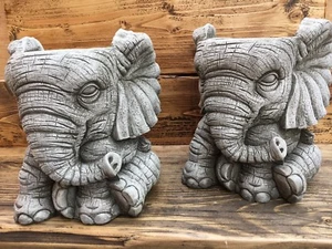 Pequeña maceta de elefante, macetas, contenedores de flores, macetas de jardín, adornos - Imagen 1 de 4