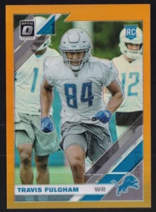 Travis Fulgham 2019 Donruss Optic Rookie Orange #/199 - Picture 1 of 2