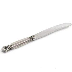 Georg Jensen Sterling Silver Acorn Pattern Fruit Knife Denmark - Picture 1 of 1