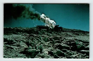 Postcard Train NH Cog Railway Mt Washington - Picture 1 of 2