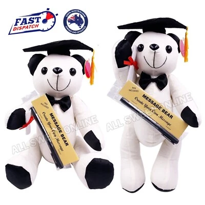 Large Congratulations Graduation Bear with Pen Signature Message Gift 38cm - image 1 of 4