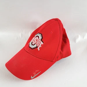 The Ohio State University Buckeyes Nike Hat Flex Fitted S M Hat Cap OSU NCAA - Picture 1 of 11