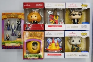 Harry Potter Ornament Lot - Hallmark Enesco Funko Vintage Hermione Hogwarts - Picture 1 of 14