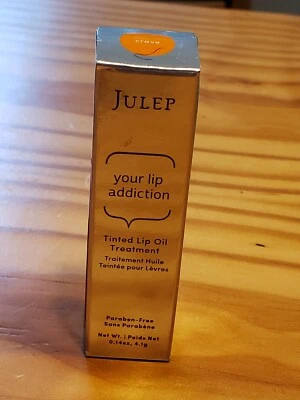 Tratamiento de aceite tintado Julep Your Lip Addiction en Crave tamaño completo 4,1 g nuevo en caja Foto 1 de 3
