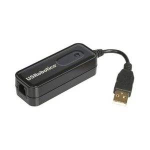 US Robotics USR5639 USR5639 56K USB SOFTMODEM NOIR - Photo 1/1
