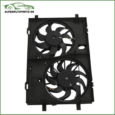 For Lincoln MKZ 2007-2009 621-091 Radiator Cooling Fan Assembly W/O Module Foto 1 de 4