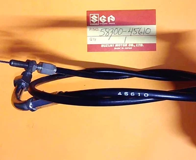 NOS SUZUKI GS1000 GS750 GS850 CABLE ACELERADOR GS 1000 750 850 58300-45610 NUEVO OEM Foto 1 de 2