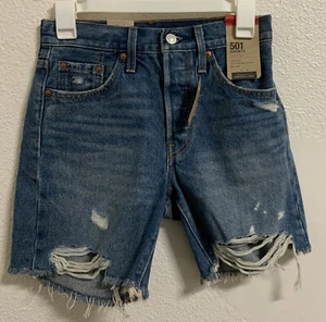 ⚡️Levi's® Women's 501 Mid-Rise Jean Shorts (Size 24) - Picture 1 of 2