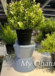 Ikea KORALLPIL Plant stand, light blue, 4 ¼ " New - Picture 1 of 9