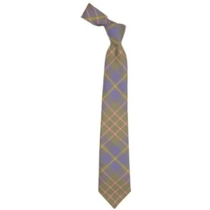Unique Cameron Traditional Hunting Ancient Tartan Tie 100% Wool Luxury Soft New - Picture 1 of 1