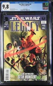 Star Wars Legacy 48 CGC 9.8 Edizione Diretta Dark Horse 2010 1° Apparizione Darth - Foto 1 di 2