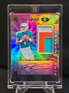 TUA TAGOVAILOA 2020 Panini Illusions First Impressions RPA Green #'d 7/10!!! - Picture 1 of 10