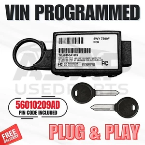 📍 VIN PROGRAMMED PLUG & PLAY IMMOBILIZER JEEP LIBERTY WRANGLER 56010209AD 📍 - Picture 1 of 1