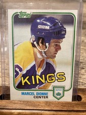 1981 Topps #9 Marcel Dionne Los Angeles Kings Hockey Hall Of Fame