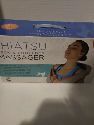 Masajeador de amasamiento Shiatsu cuello y hombros Naipo con calor MGS-801Beige Foto 1 de 4