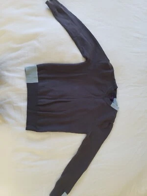 Suéter de algodão masculino júnior PAUL SMITH TAMANHO 10A ANOS CINZA - Imagem 1 de 4