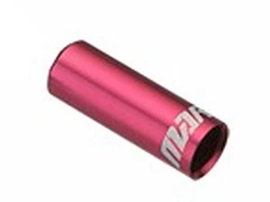4 tapas de aluminio rojas Erdmann para fundas de tracción Bowden de 4 mm - Imagen 1 de 2