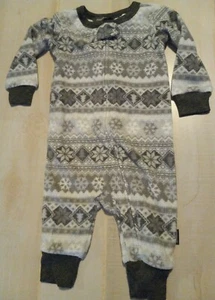 Body de bebé de una pieza talla 3m Eddie Bauer bebé niños niñas con cremallera frontal - Imagen 1 de 10