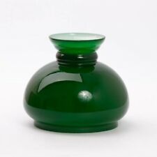 Klosz 5557 do lampy naftowej -Vesta - Szkło opalowe - zielony - Montaż: 120mm