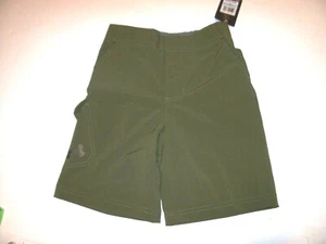 NEW Under Armour sz 5 green boys swim swimsuit trunks shorts elastic back waist - Picture 1 of 2