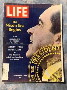 LIFE Magazine November 15, 1968 ~ The Nixon Era - Picture 1 of 2
