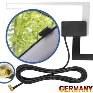 DAB+ ANTENNE Auto DAB Klebeantenne Kfz Fenster Antenne Autoradio DIGITAL DE - Bild 1 von 12