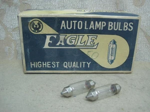 NOS VW Volkswagen SPLIT OVAL Beetle BUS VAN Barndoor 6v 5W SEMAPHORE WINKER BULB - Bild 1 von 3