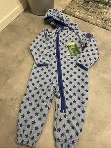 Racoon Softshell Overall 98 blau Sterne NEU - Bild 1 von 2
