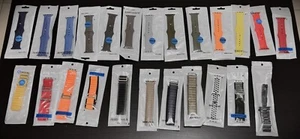 Amazing collection of 24 of straps for Apple Watch 38mm, 40mm, 41mm - Zdjęcie 1 z 6
