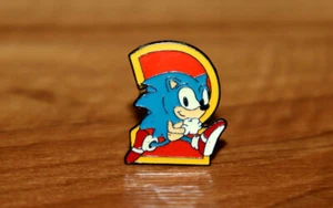 1992 Sonic the Hedgehog 2 Very Rare Pin / Badge Sega Genesis Collectible - Picture 1 of 4