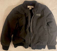 Calvin Klein Jacket Size 7 Coat Black Winter Gear Designer Vintage Kids Clothes