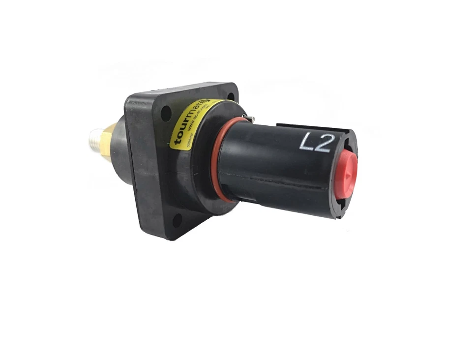 PHASE 3 POWERSAFE 500A L2 BLACK PANEL MOUNT DRAIN CONNECTOR SPD-2-BK-T5 NEW! - Image 1 of 1