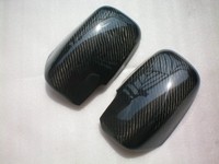 Carbon Fiber Tape-on Side Mirror Covers for 2003-07 Mitsubishi Lancer EVO 7 8 9