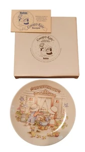 Vintage 1991 Watkins Country Kinder Mütter sind spezieller Dessertteller #6198 7,5 Zoll Neu im Karton - Bild 1 von 2