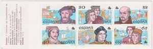 Mint stamps booklet 500 years since the discovery of America Sailors 1987 avdpz - Picture 1 of 3
