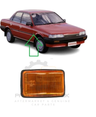 NEW FOR TOYOTA CAMRY 1986-1996 SIDE FENDER INDICATOR REPEATER RIGHT O/S - Image 1 of 2