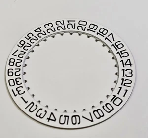 BREITLING VINTAGE 7750 CHRONOGRAPH MOVEMENT WHITE DATE DISK (NOS & GENUINE) - Picture 1 of 4
