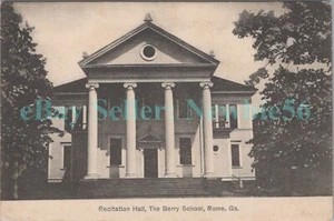 Roma Georgia GA - SALA DE RECITACIÓN EN LA ESCUELA BERRY - Postal - Imagen 1 de 2