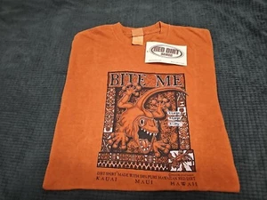 NEW Original Red Dirt "BITE ME" Hawaiian Red Dirt S/S Youth Tshirt SZ XL  - Picture 1 of 8