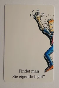 Telefonkarte Telefonwertkarte Sammelkarte 12 DM Findet man Sie eigentlich gut? - Bild 1 von 2