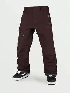 VOLCOM Men's L GORE-TEX Snow Pants - G1351904 - BRD - XL - NWT - Picture 1 of 8